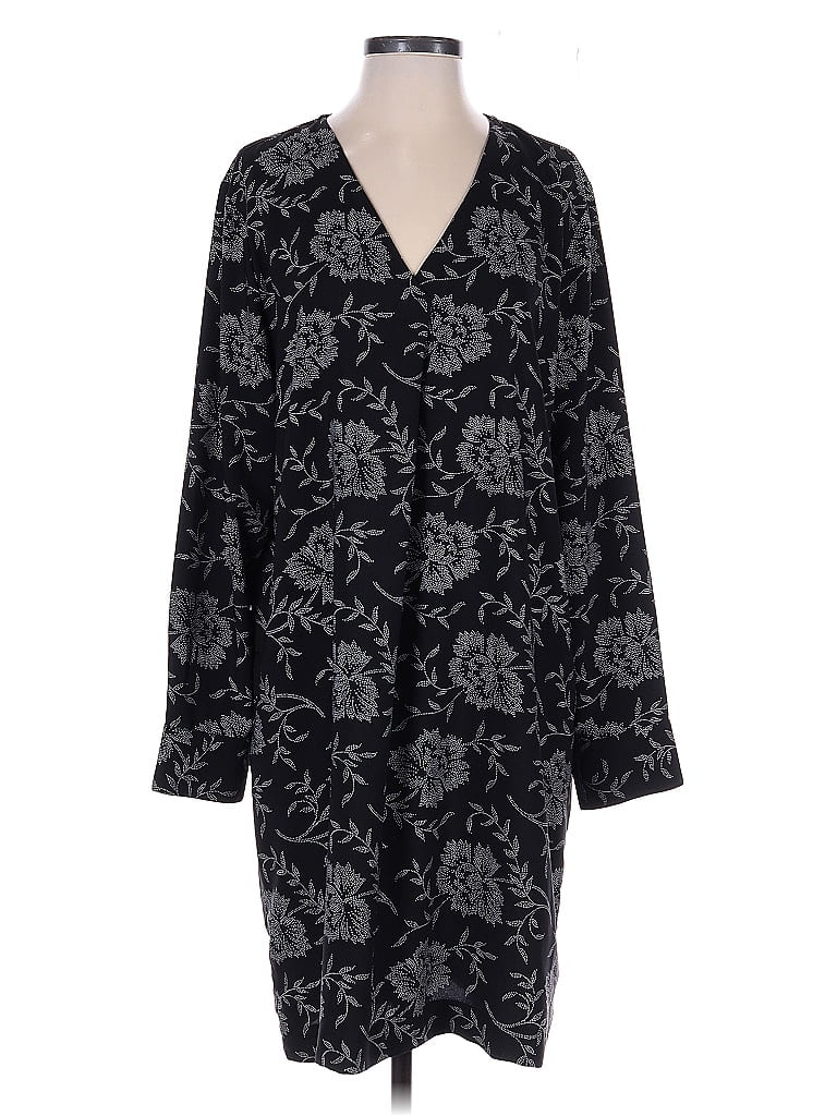 Pre-owned Ann Taylor Factory Casual Dress In Black