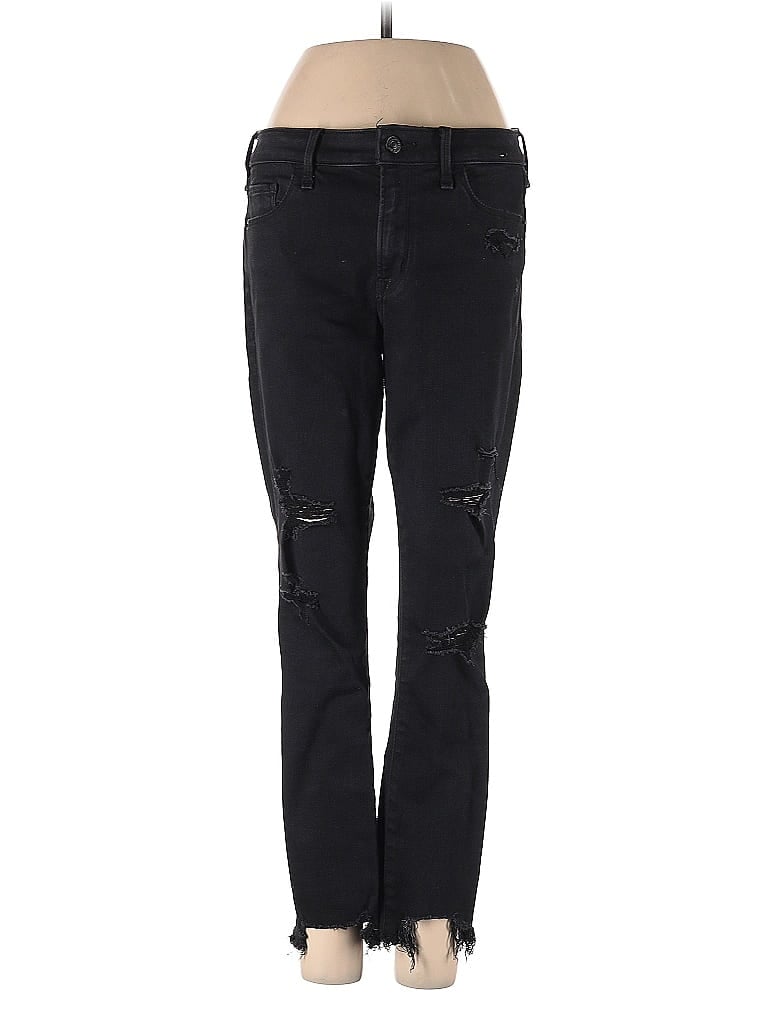 ABERCROMBIE & FITCH Pre-owned Jeans In Black