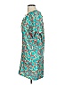 Britt Ryan Print Teal Casual Dress Size 4 - photo 5