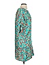 Britt Ryan Print Teal Casual Dress Size 4 - photo 4