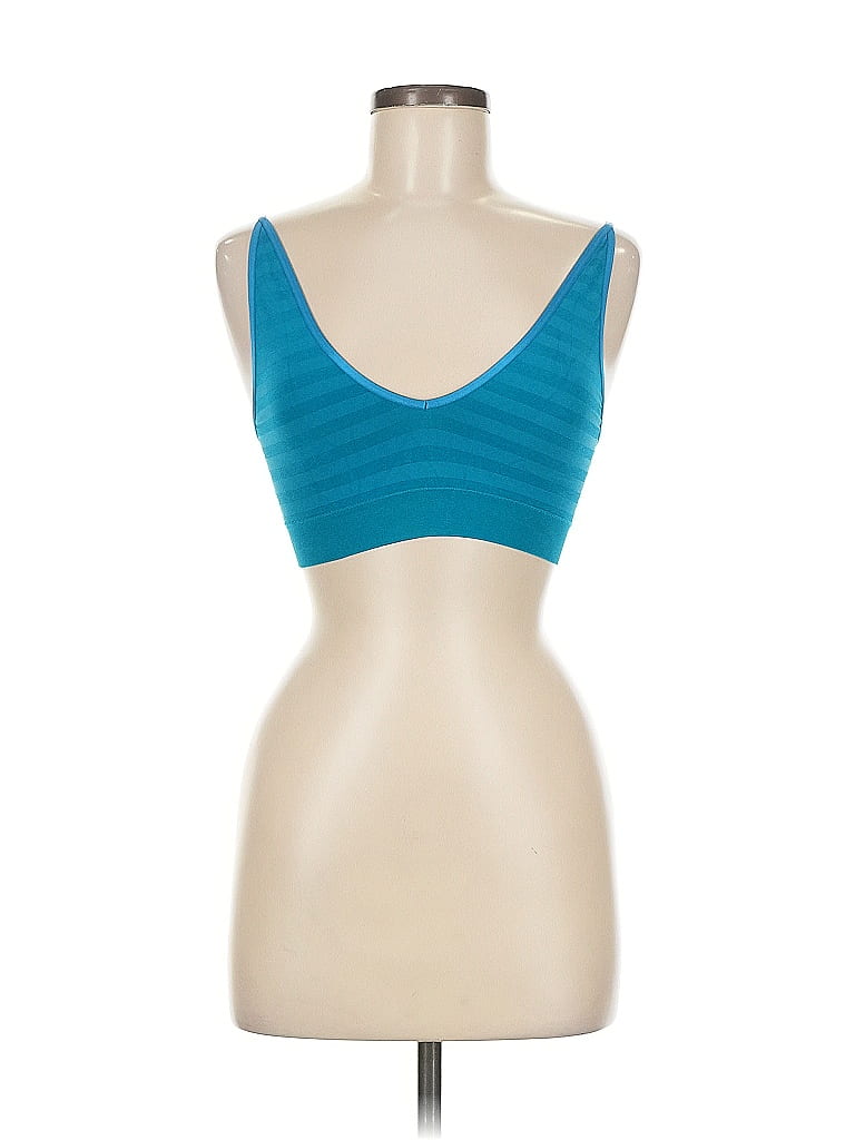 Pre-owned Jockey Sports Bra In Blue