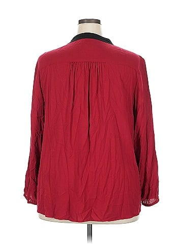 Karen Kane 3/4 Sleeve Blouse (view 2)