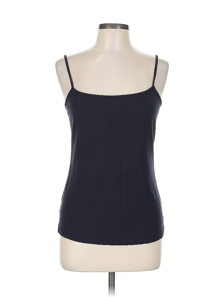 Pre-owned Ann Taylor Loft Tank Top Blue Strapless Neckline Tops