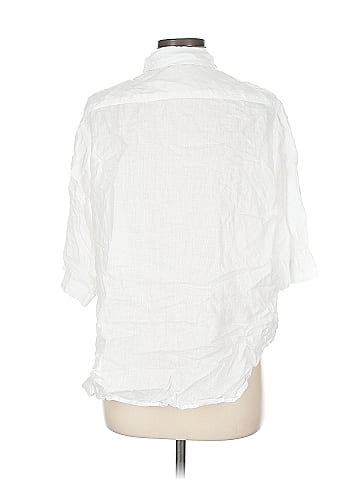 Zara 3/4 Sleeve Button-Down Shirt (view 2)