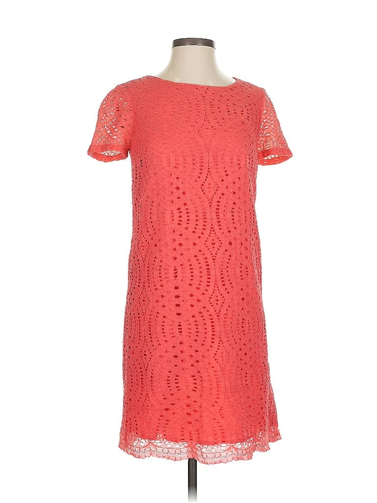 Pre-owned J.crew Factory Store Casual Dress In Orange