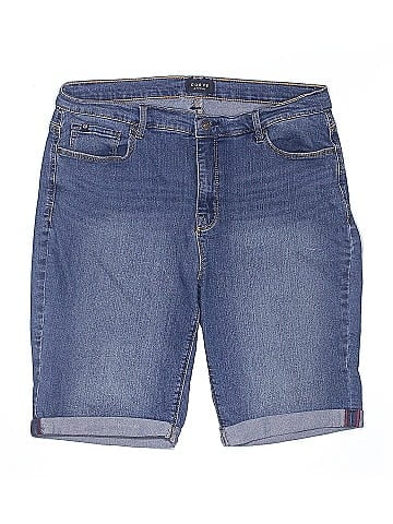 Curve Appeal Denim Shorts (view 1)
