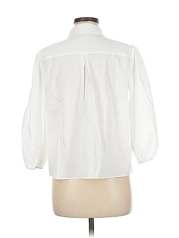 NANETTE Nanette Lepore 3/4 Sleeve Button-Down Shirt (view 2)