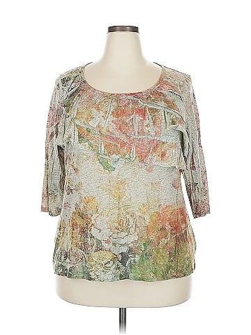 Coldwater Creek 3/4 Sleeve Blouse (view 1)