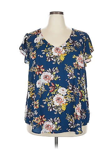 Torrid Short Sleeve Blouse (view 1)