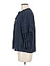 Ramy Brook 100% Polyester Blue 3/4 Sleeve Blouse Size S - photo 5