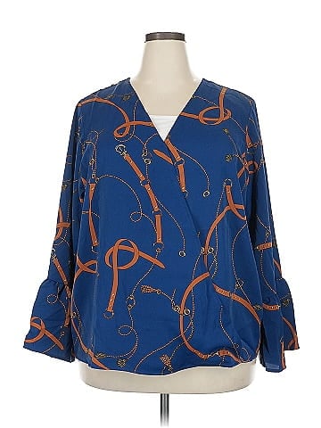 IMAN 3/4 Sleeve Blouse (view 1)