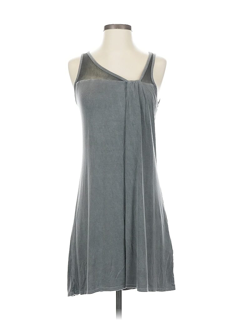 Pre-owned Ella Moss Casual Dress In Gray