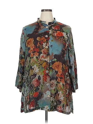 Soft Surroundings 3/4 Sleeve Blouse (view 1)
