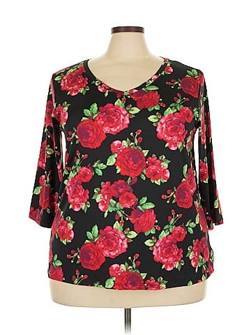 The Pioneer Woman 3/4 Sleeve Blouse (view 1)