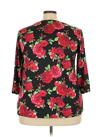The Pioneer Woman 3/4 Sleeve Blouse (view 2)