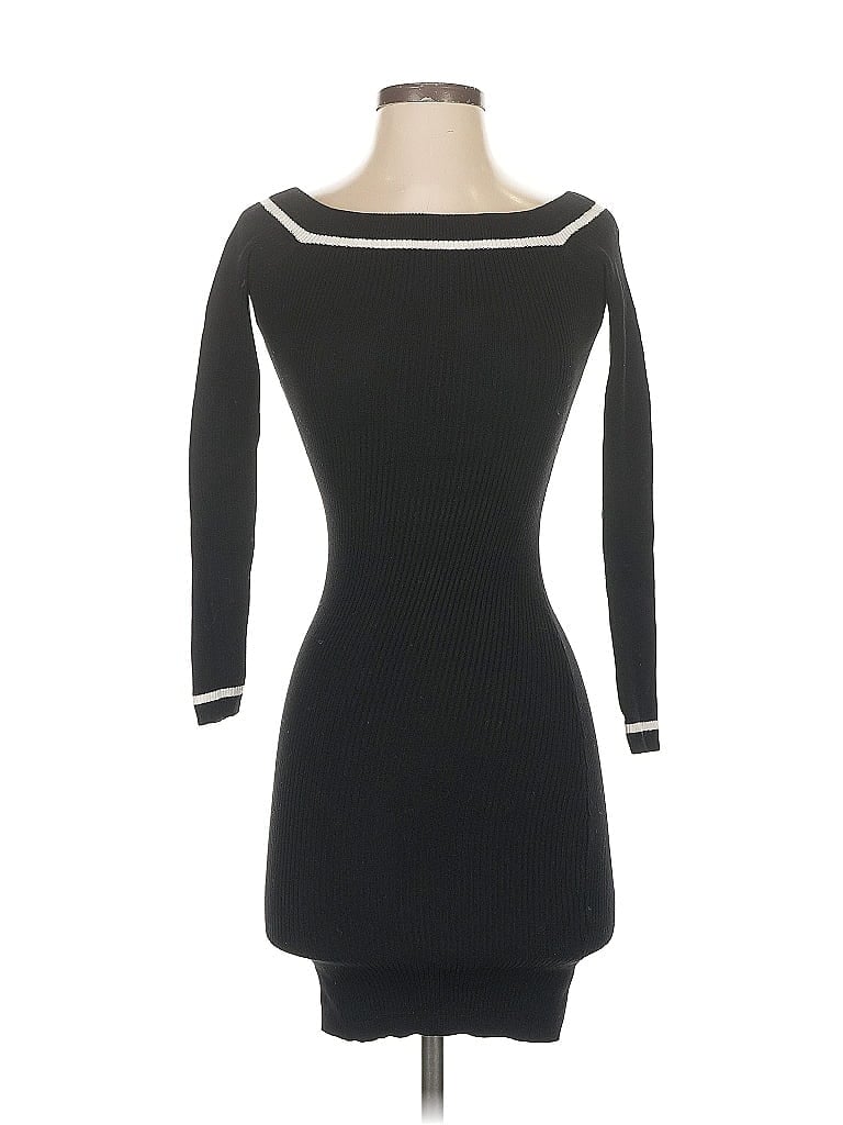 Pre-owned Guess Casual Dress In Black