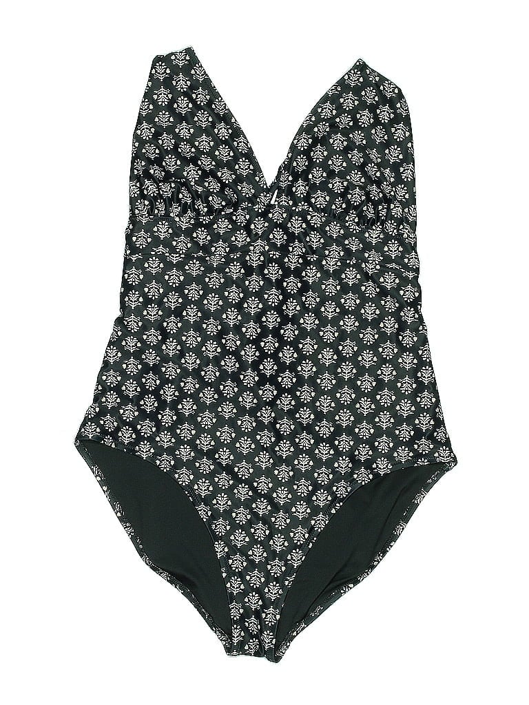Click to view more detailed imagery on our partner's website Pre-owned Navy One Piece Swimsuit In Black