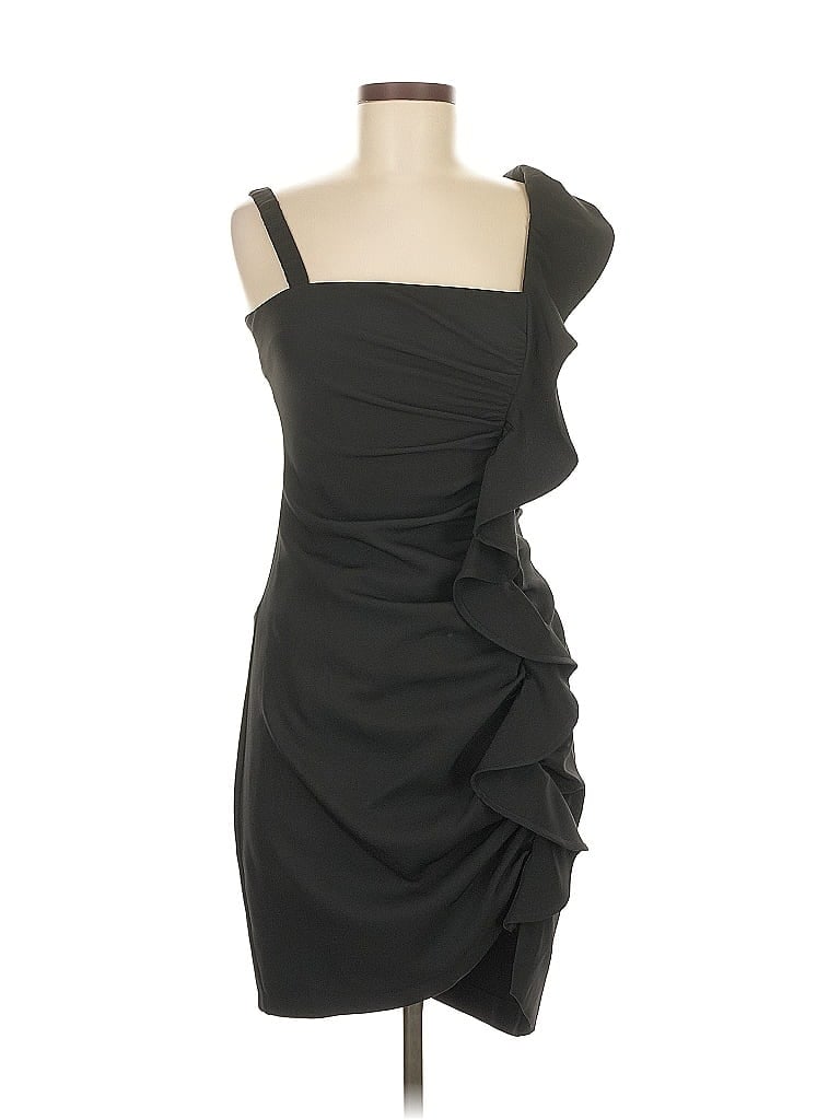 Pre-owned Liu •jo Cocktail Dress In Black