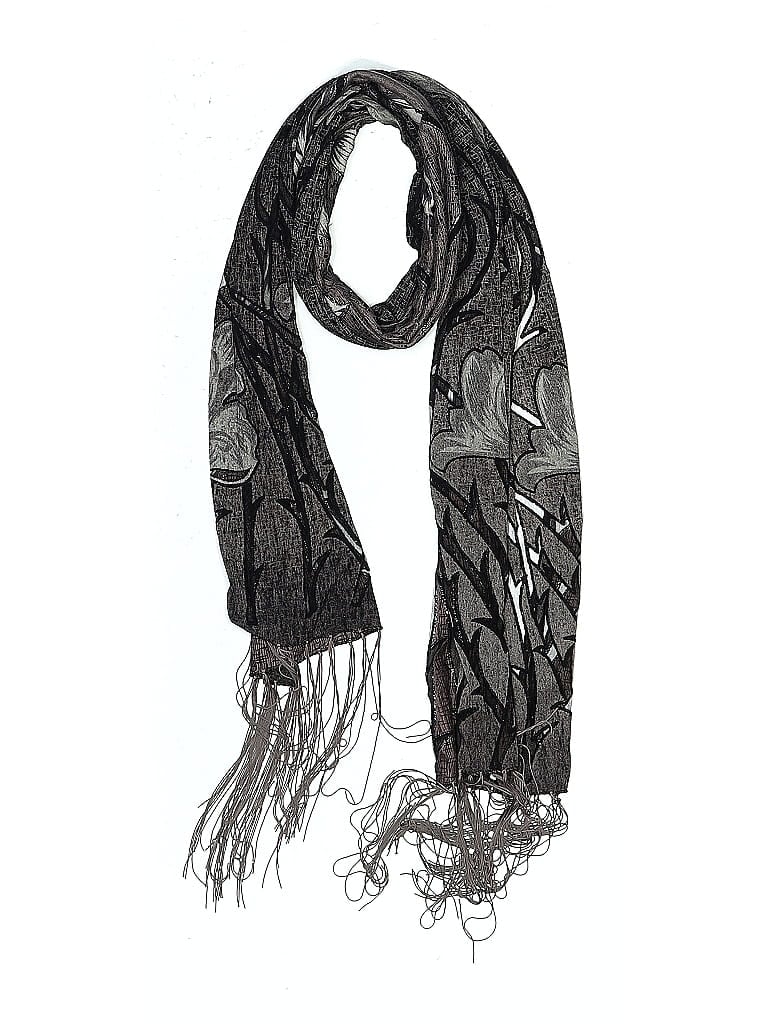 Pre-owned Unbranded Scarf In Gray
