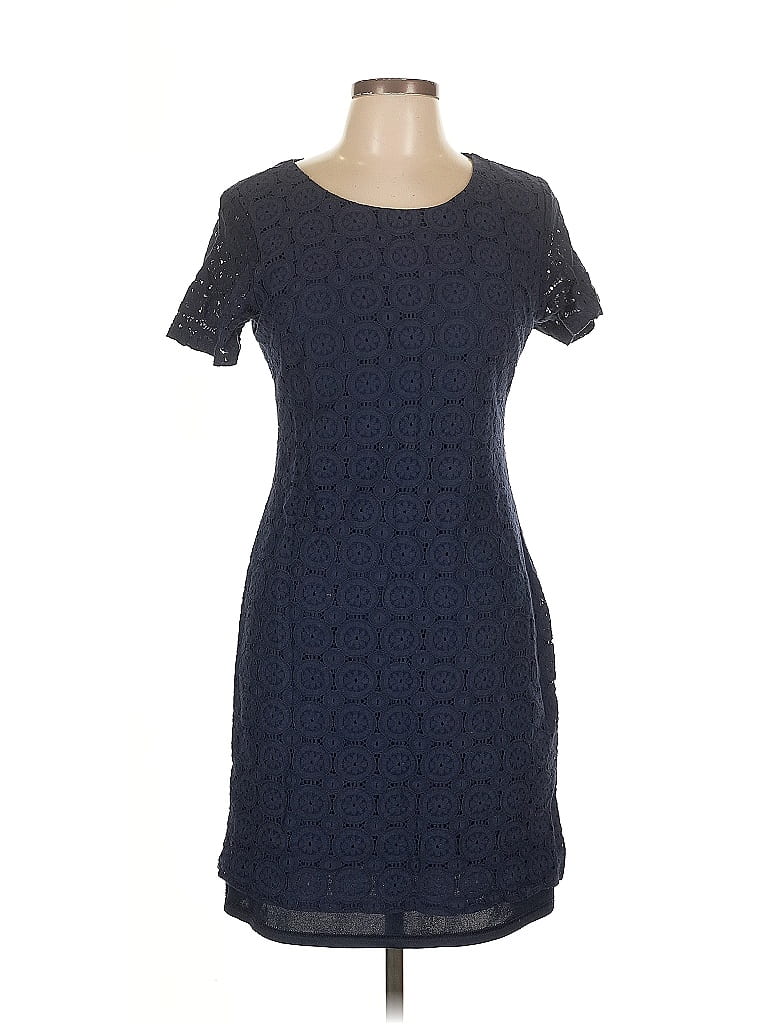 Click to view more detailed imagery on our partner's website Pre-owned Sharagano Casual Dress In Blue