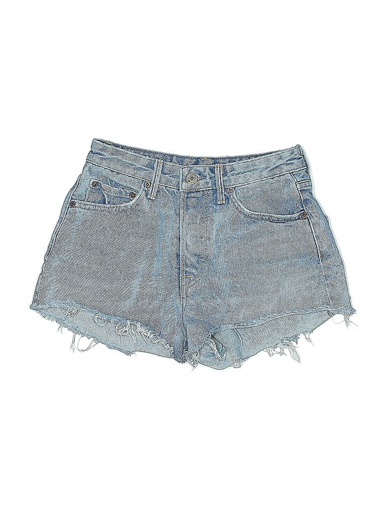 Pre-owned Grlfrnd Denim Shorts In Blue