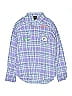 Disney Plaid Purple Long Sleeve Button-Down Shirt Size L (baby) - photo 1