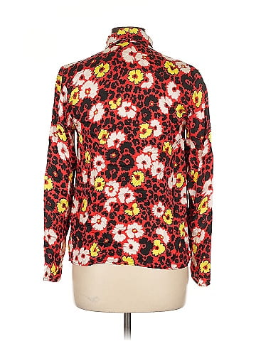 The Kooples Floral Tie Neck Top (view 2)