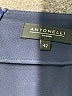 Antonelli Firenze Solid Blue Casual Dress Size EU 42 / US 12 - photo 7