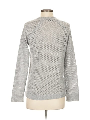 Aqua Cashmere Pullover Sweater (view 2)