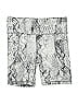 Bebe Animal Print Silver Shorts Size S - photo 1