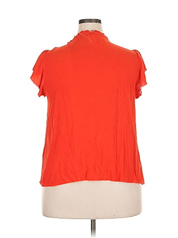 Indigo Rose Short Sleeve Blouse (view 2)