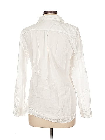 Garnet Hill Long Sleeve Button-Down Shirt (view 2)