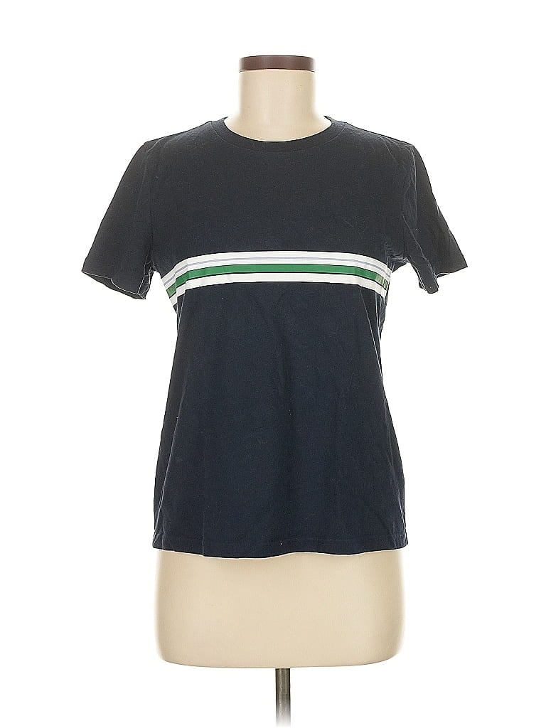 Pre-owned Forever 21 Short Sleeve T-shirt In Black