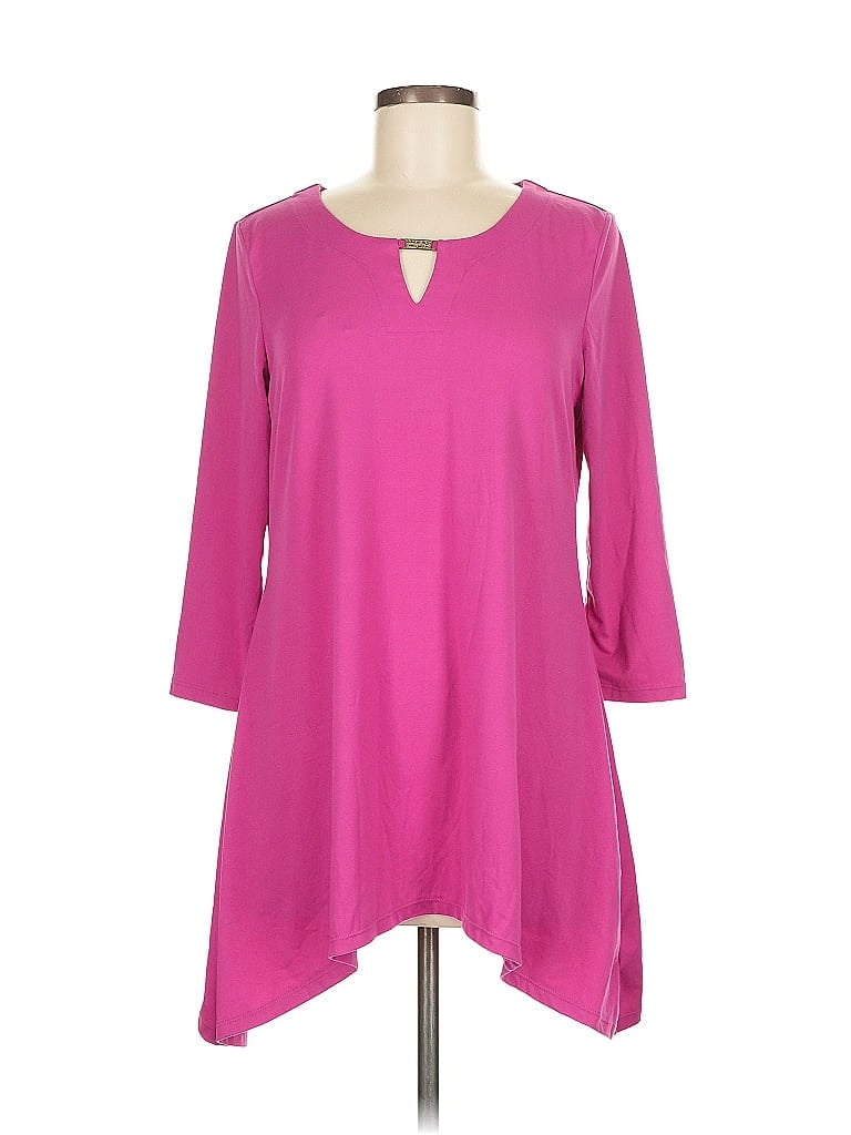 Pre-owned Company Ellen Tracy Casual Dress In Pink