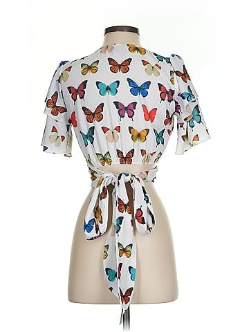 Show Me Your Mumu Short Sleeve Blouse (view 2)