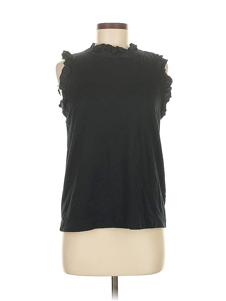 Pre-owned Banana Republic Sleeveless Blouse In Black