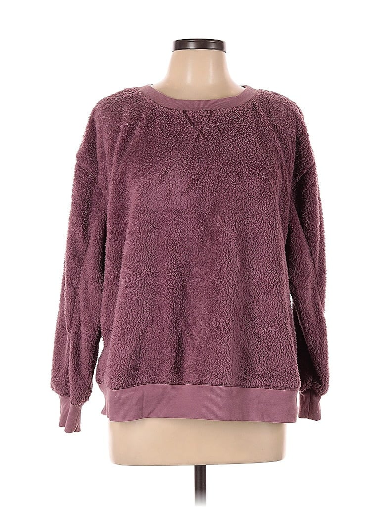 Click to view more detailed imagery on our partner's website Pre-owned Style & Co Pullover Sweater In Burgundy