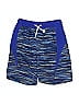 Lands' End Color Block Blue Athletic Shorts Size 4 - photo 1