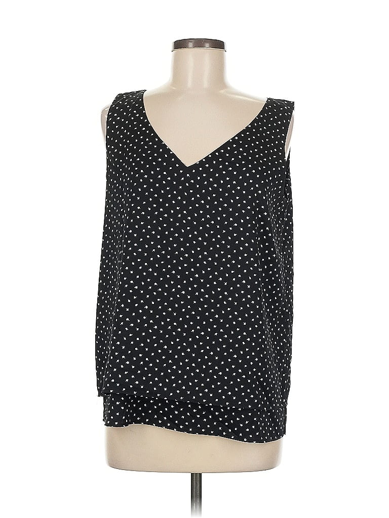 ANN TAYLOR Pre-owned Sleeveless Blouse In Black
