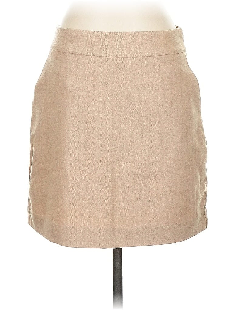 Pre-owned Crown & Ivy Formal Skirt In Brown