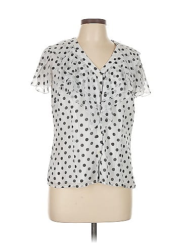 Jones New York Short Sleeve Blouse (view 1)