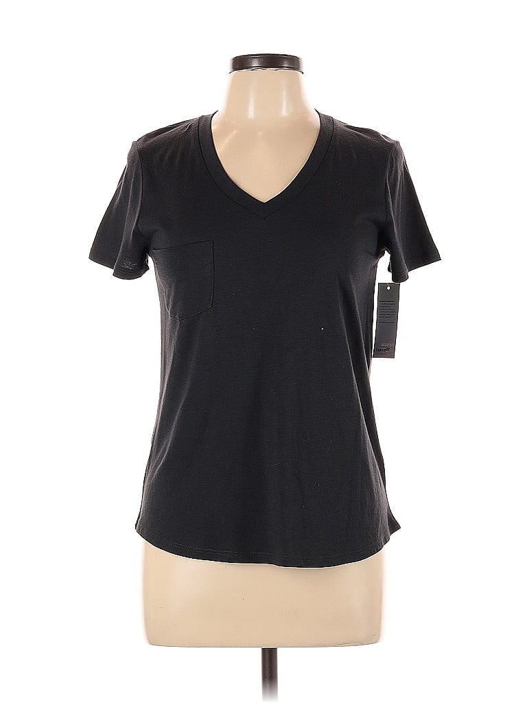 Pre-owned Remade Active T-shirt In Black