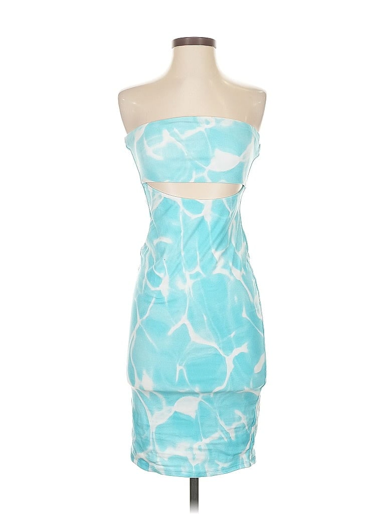 Pre-owned Forever 21 Cocktail Dress In Blue