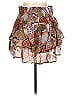 Chufy Paisley Brown Jag Skirt Size L - photo 2
