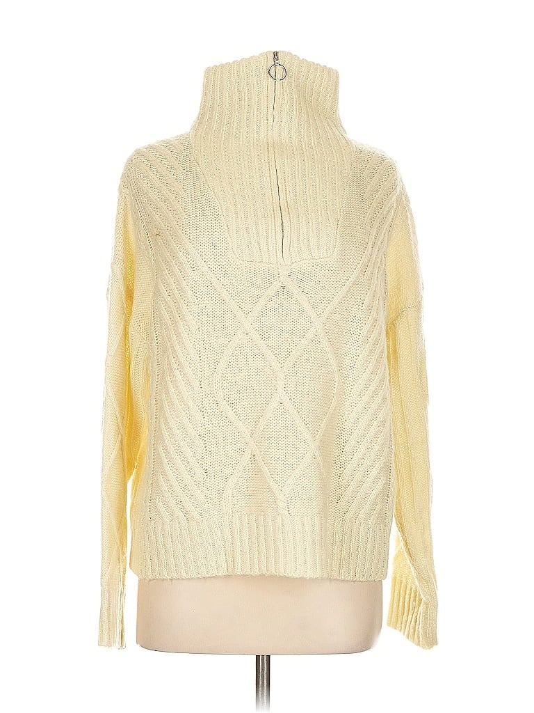 Click to view more detailed imagery on our partner's website Pre-owned Sndys Turtleneck Sweater In Yellow