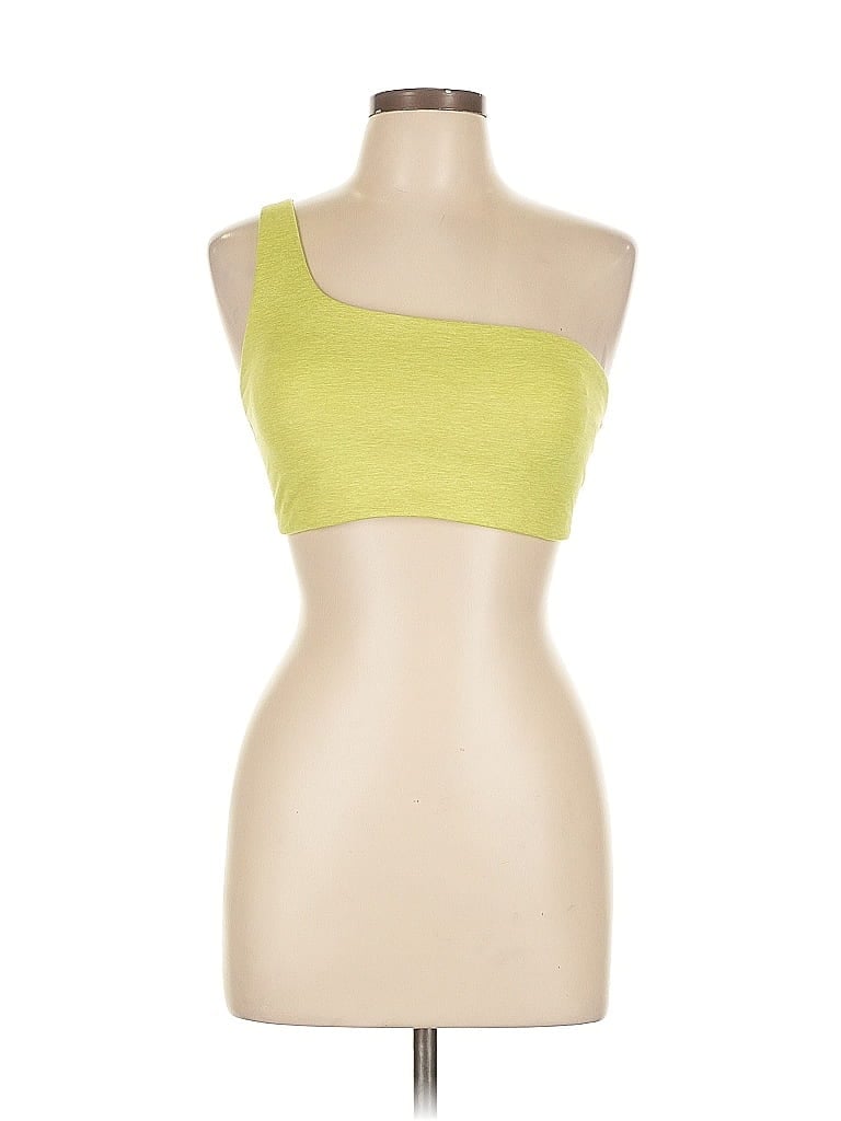 Pre-owned Offline By Aerie Tube Top Yellow One Shoulder Neckline Tops