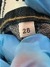 Paige Chevron-herringbone Blue Jeans Size 28 waist - photo 6