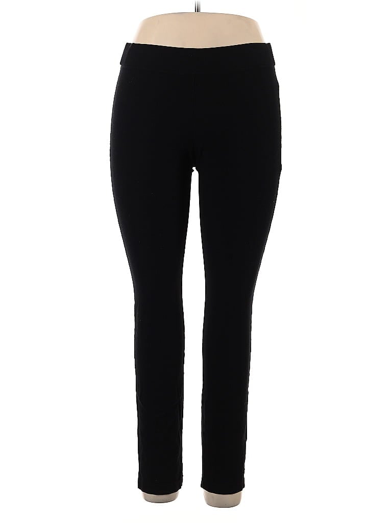Pre-owned Eileen Fisher Active Pants In Black