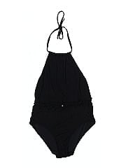 Solid & Striped One Piece Swimsuit