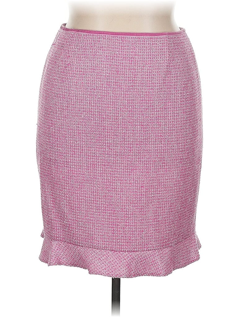 Click to view more detailed imagery on our partner's website Pre-owned Talbots Wool Skirt In Pink